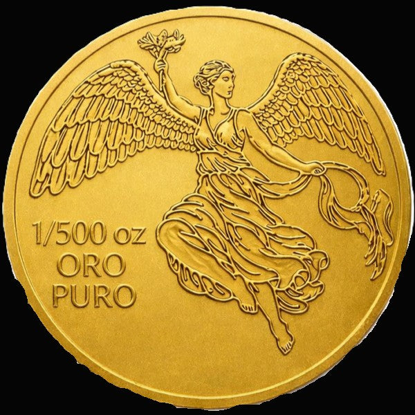 2026 Mexican Tribute 1/500 oz Gold Fractional Round