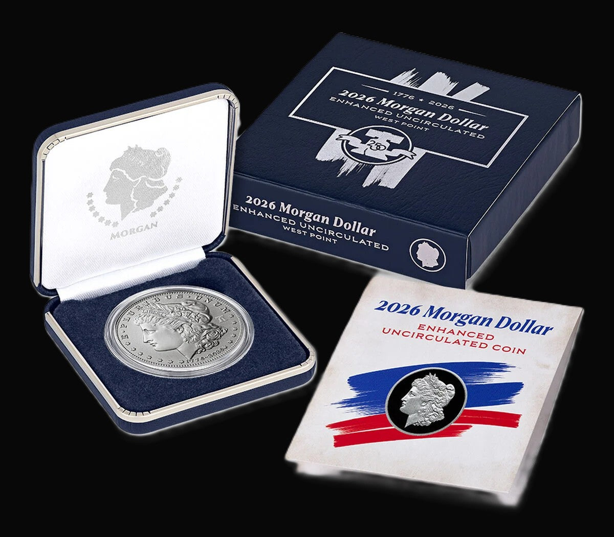 2026 W Morgan Silver Dollar Enhanced Uncirculated Coin