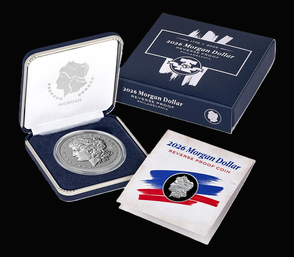 2026 P Morgan Silver Dollar Reverse Proof Coin Liberty Bell Privy Mark