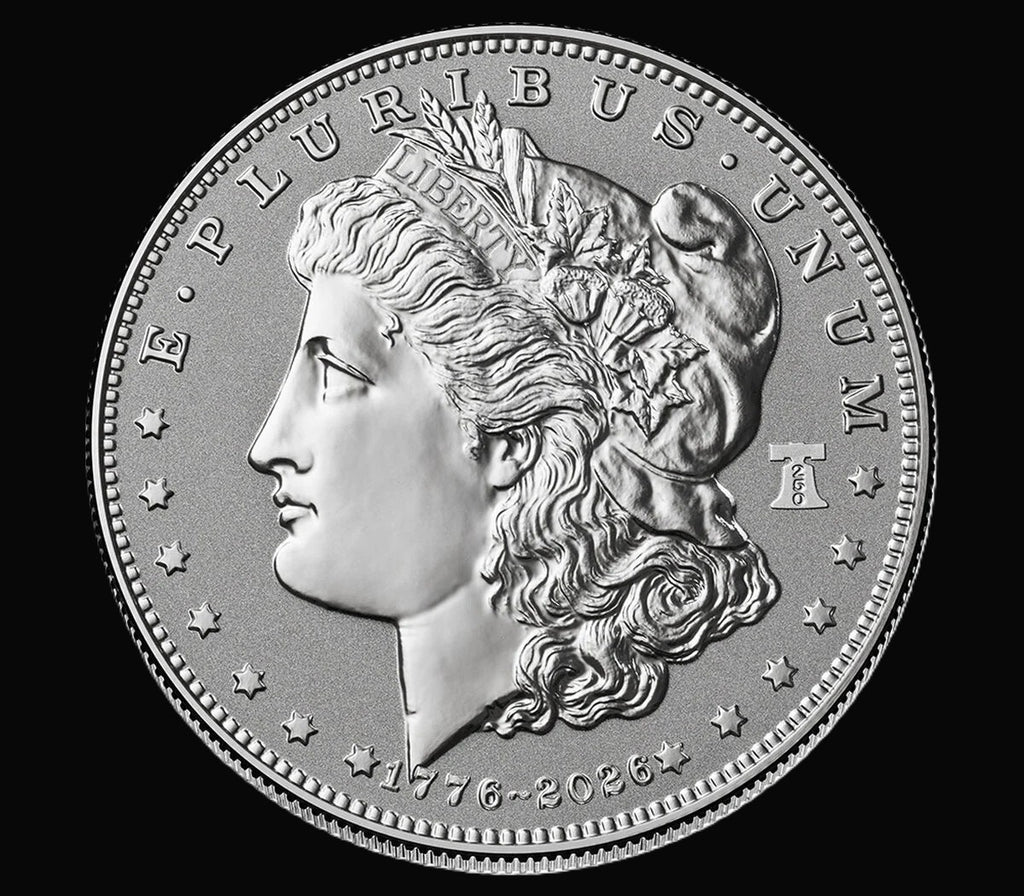 2026 P Morgan Silver Dollar Reverse Proof Coin Liberty Bell Privy Mark